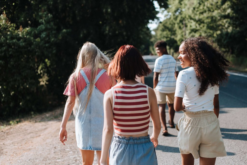 walking away - therapy for teens in Katy, TX - counseling for teens - teen therapist - teen counseling - graffiti - counseling for teens in Katy, TX - teen therapist - therapy for teens - teen counseling - 77094 - 77079 - 77469 - 77406 - 77441 Group of teens walking away. The teenage years are hard. Get your teen the support they need with Teen depression counseling in San Antonio, TX.